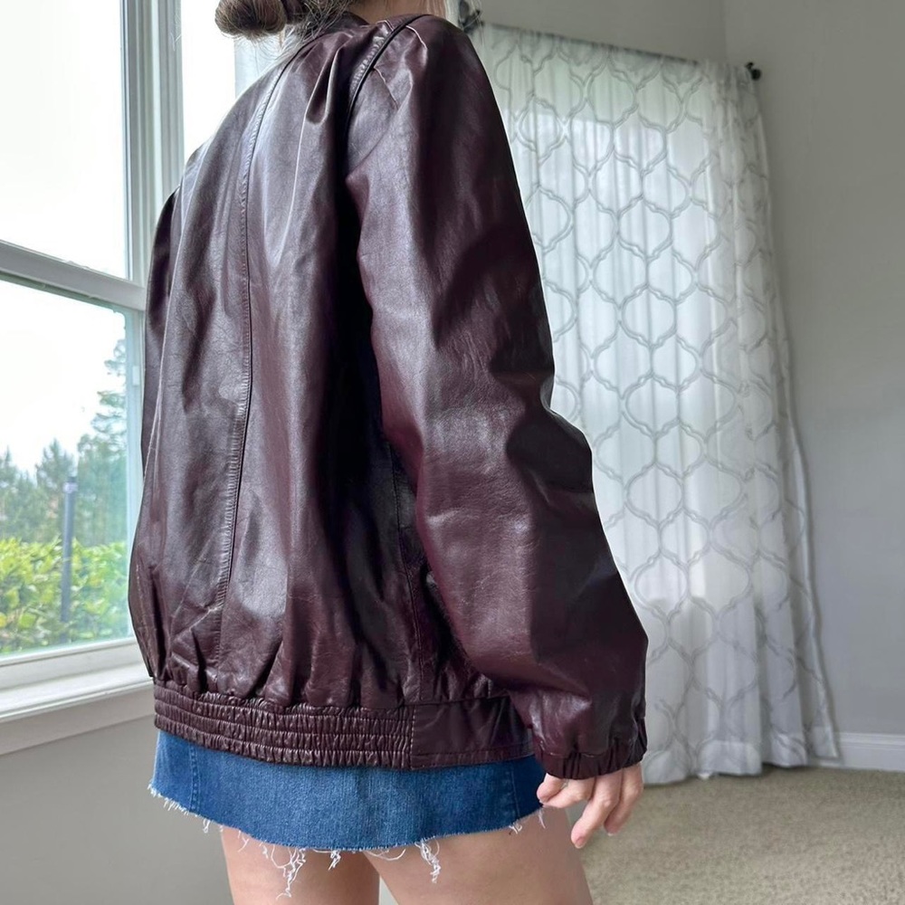 VTG leather jacket - Picture 4 of 5